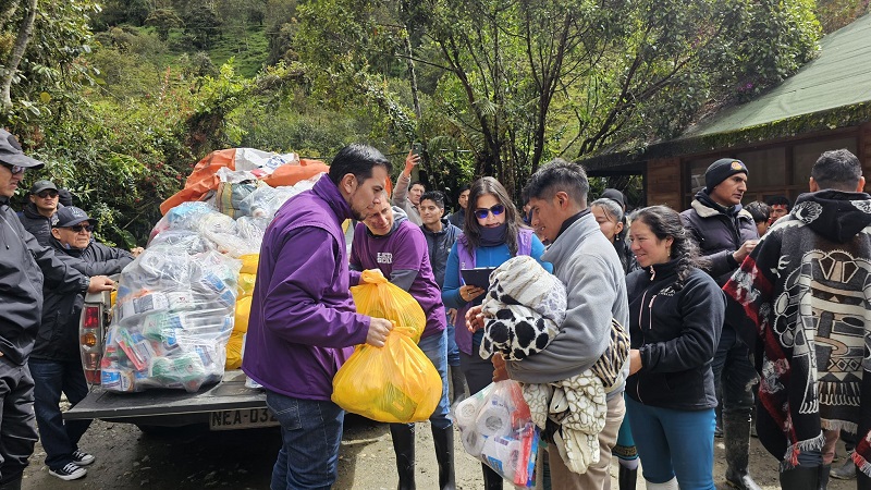 ¡La solidaridad llega a donde más se necesita!