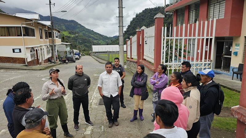 ¡Coordinamos acciones por la seguridad vial en Napo!