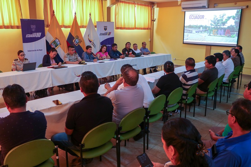 Trabajamos juntos por el transporte de Napo